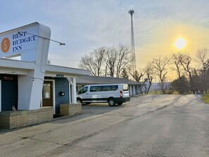 Façana frontal de l'allotjament