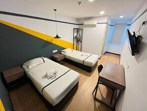 Twin Room | Desk, iron/ironing board, free WiFi - SEEDS HOTEL KLANG BAYU PERDANA (Klang)