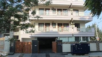 Fassade der Unterkunft