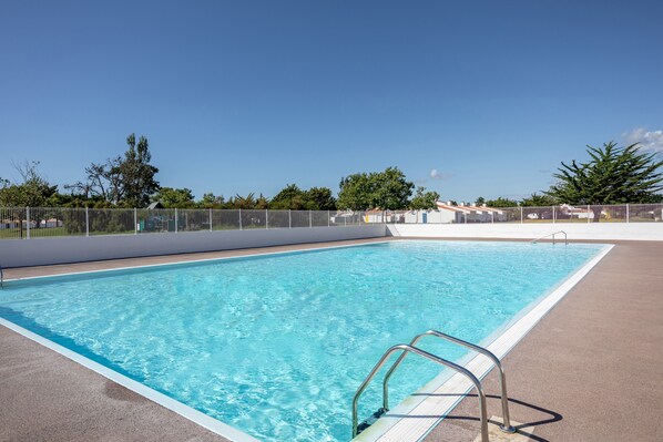 Una piscina climatizada