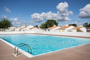 Una piscina climatizada