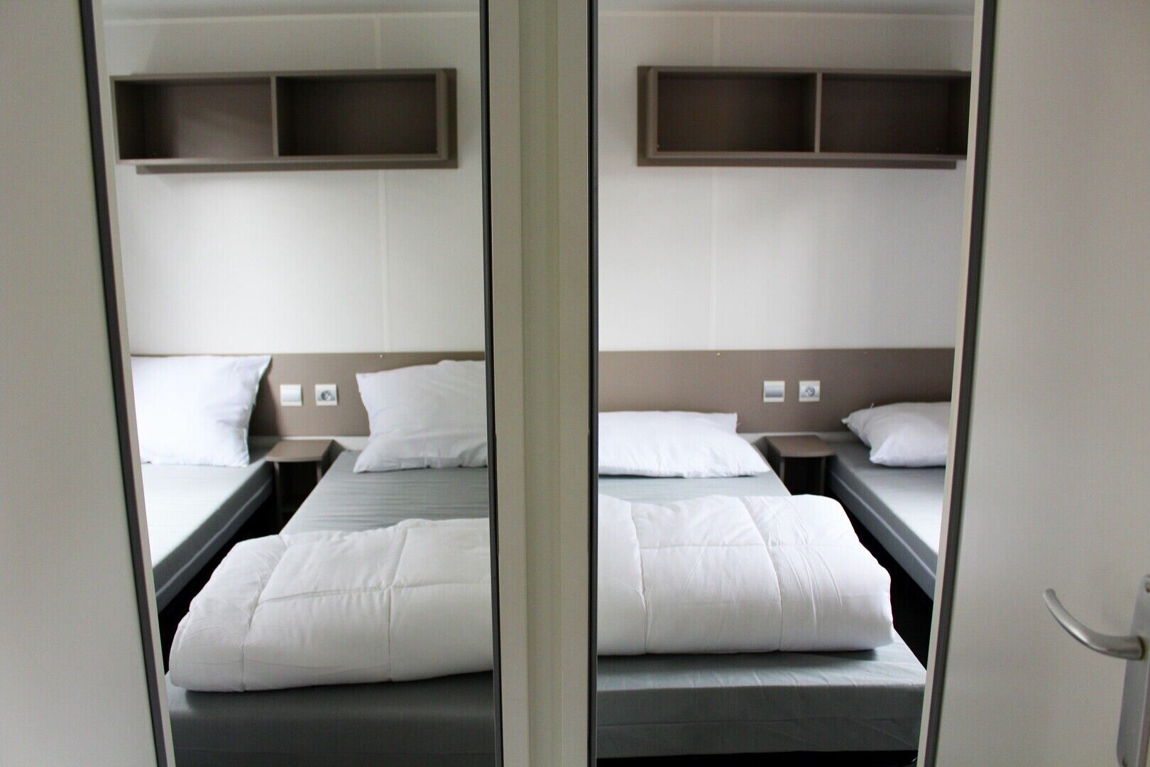 3 habitaciones y ropa de cama 