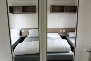 3 habitaciones y ropa de cama 