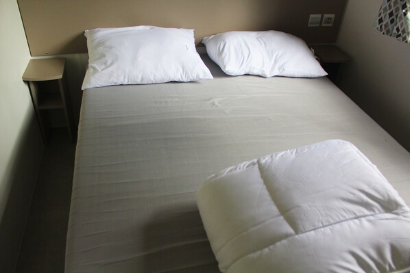 3 chambres, draps fournis