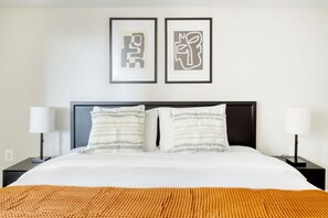 1 室のベッドルーム、アイロン / アイロン台、WiFi、ベッドシーツ