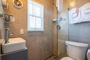 Regadera y secadora de cabello 