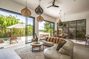 Design Villa, 3 Bedrooms, Private Pool | Living room - Aviela Luxury Villa (Pecatu)