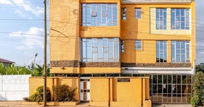 Majoituspaikan julkisivu