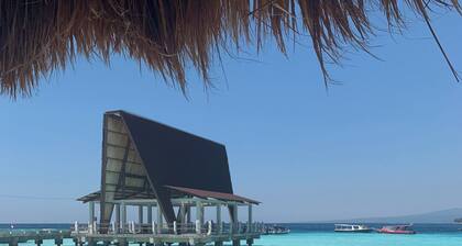 Serene Private villa with private pool in Gili Meno North Lombok Regency.