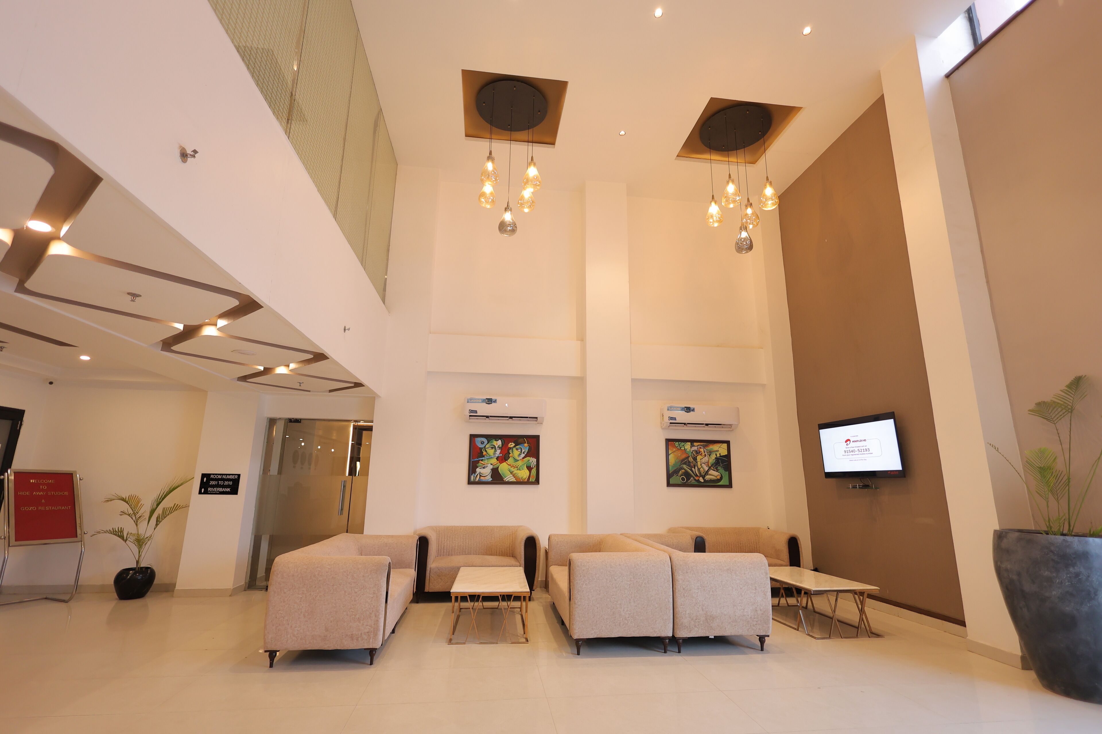 Lobby sitting area
