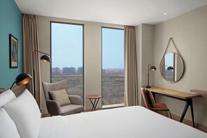 Literie hypoallergénique, minibar, coffres-forts dans les chambres