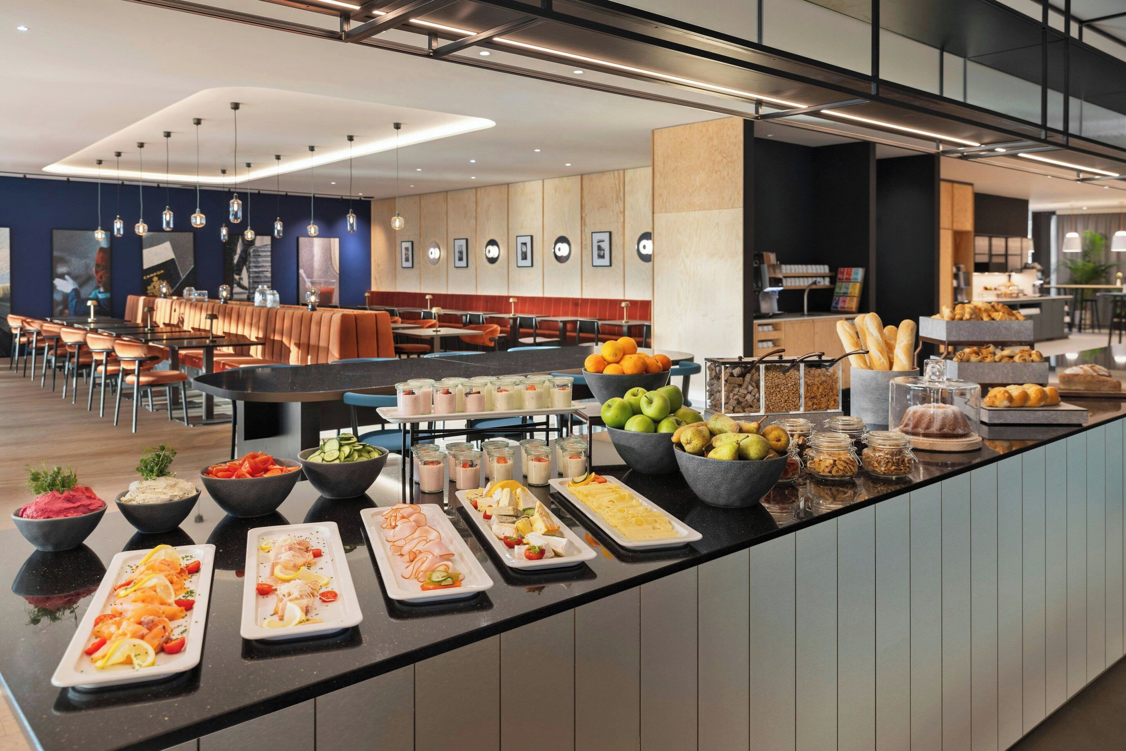 Daily buffet breakfast (EUR 25 per person)