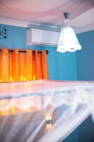 Desk, laptop workspace, free WiFi