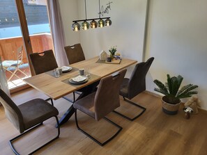 Dining - 3 room family apartment Schneerose (Reit im Winkl)