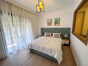 1 chambre, lit de bébé portatif, Wi-Fi, literie fournie