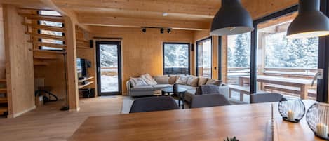 TV, fireplace, DVD player