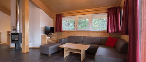 Smart-tv en een open haard