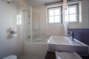 Shower, hair dryer