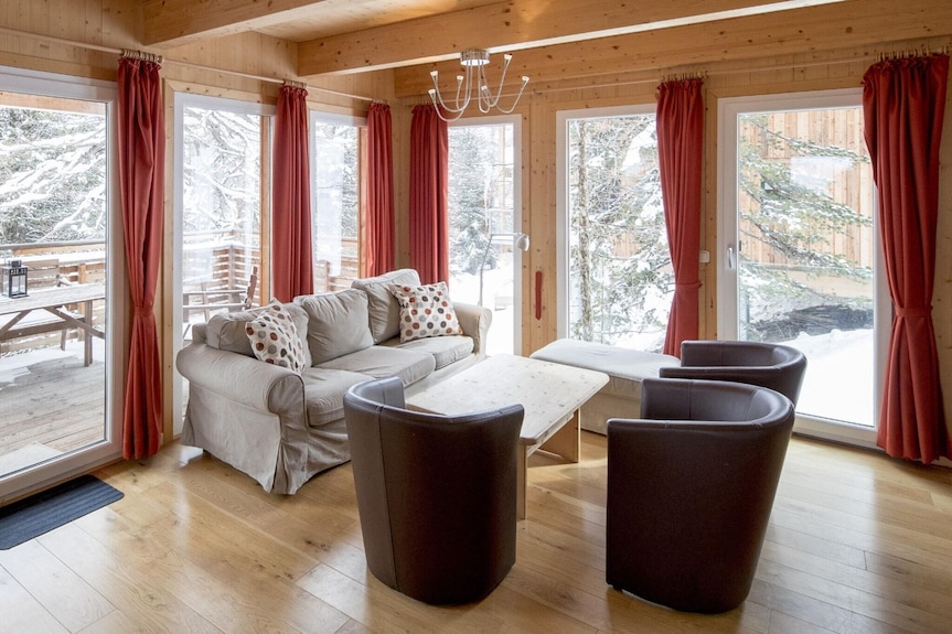 Attraktives Chalet Mit Whirlpool - Turracher Höhe