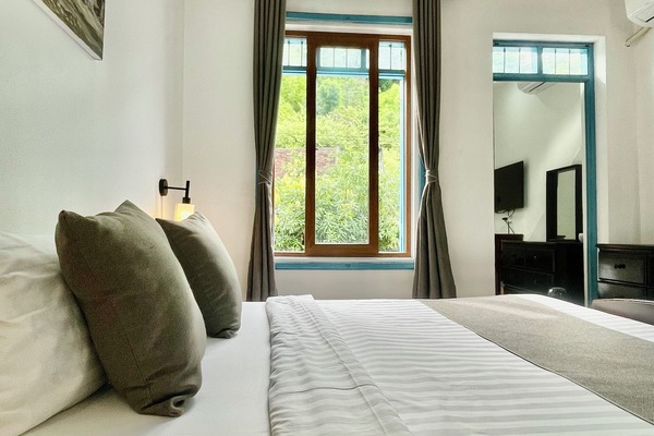 Cortinas blackout, sistema de insonorización y wifi gratis