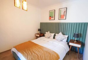 1 bedroom, travel crib, free WiFi, bed sheets