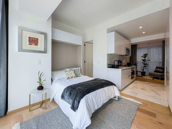 1 soveværelse, Wi-Fi, sengetøj