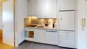 Fridge, oven, stovetop, dishwasher - Well-kept holiday apartament house in a prime location in St. (St. Moritz)