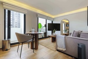 Televisie en een kantoor