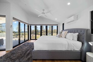 5 bedrooms, iron/ironing board, travel cot, WiFi