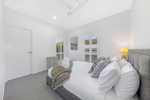 4 bedrooms, iron/ironing board, travel crib, WiFi