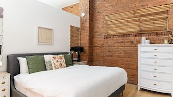 1 makuuhuone, työpöytä, ilmainen Wi-Fi, vuodevaatteet