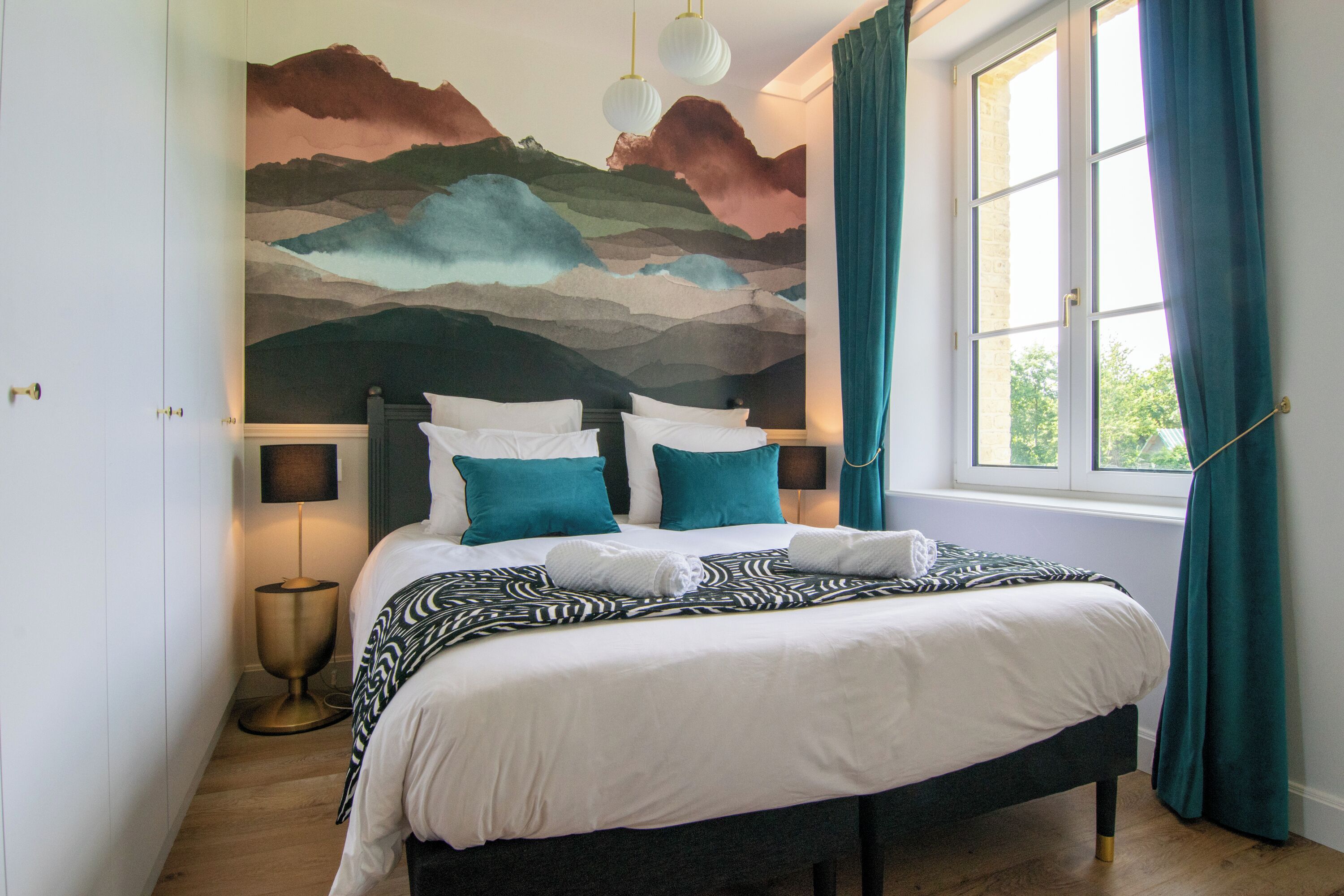 2 habitaciones, tabla de planchar con plancha y wifi gratis 