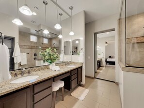 Shower, hair dryer, towels - Feel The Need For Mead! Hot Pool, Spa, Firepit, Play! (Chandler)