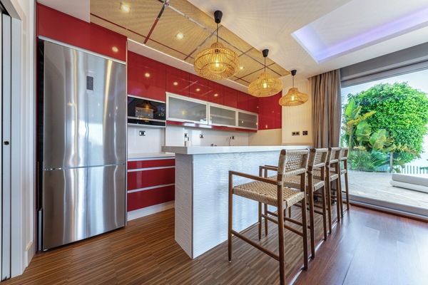 Apartament Deluxe, 2 dormitoris, vistes al mar | Minibar