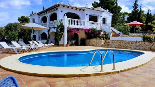 Casa Los Arcos Moraira - 5 bed luxury villa walking distance to Moraira Centre