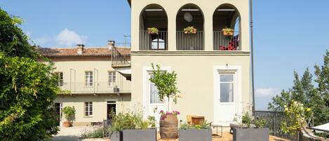 Fassade der Unterkunft