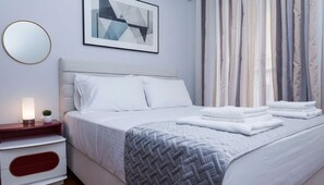 2 soverom, strykejern/-brett, wi-fi og sengetøy