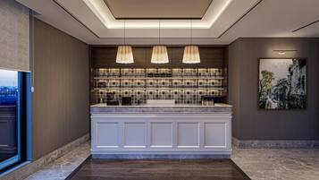 Kiosk voor inchecken/uitchecken