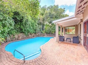 Alberca al aire libre 