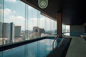 Unclassified image, 5 of 41, button - Luxury Escape - Ideal for Soccer Fans - Pool Area (Mexico City)