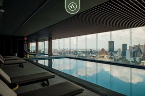 Unclassified image, 2 of 41, button - Luxury Escape - Ideal for Soccer Fans - Pool Area (Mexico City)