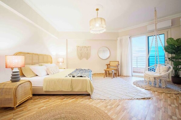3 bedrooms, iron/ironing board, WiFi, bed sheets - Nabeel Homes Boutique Hotel - G7 (San Stefano)