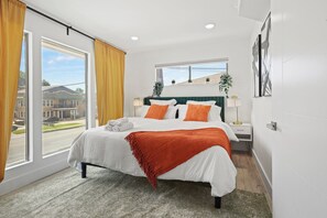 1 slaapkamer, een bureau, wifi, beddengoed