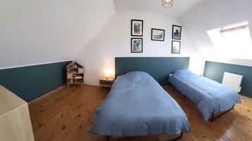 3 chambres, fer et planche Ă repasser, lit parapluie, Wi-Fi gratuit