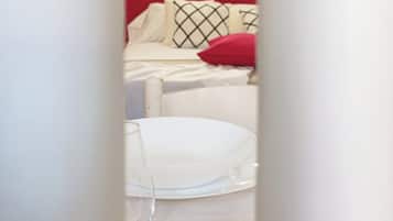 1 Schlafzimmer, Bügeleisen/Bügelbrett, kostenloses WLAN, Bettwäsche