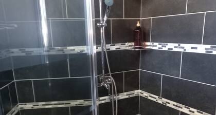 A pleasant room with shower room, 160cm bed and all comforts included.