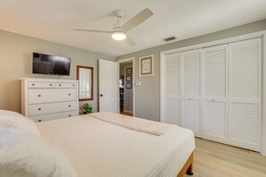 2 Schlafzimmer, laptopgeeigneter Arbeitsplatz, kostenlose Babybetten