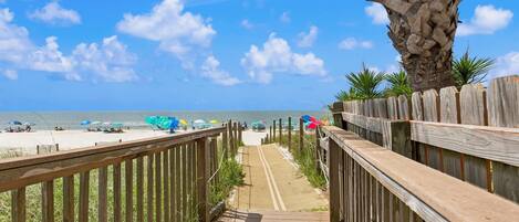 Beach nearby