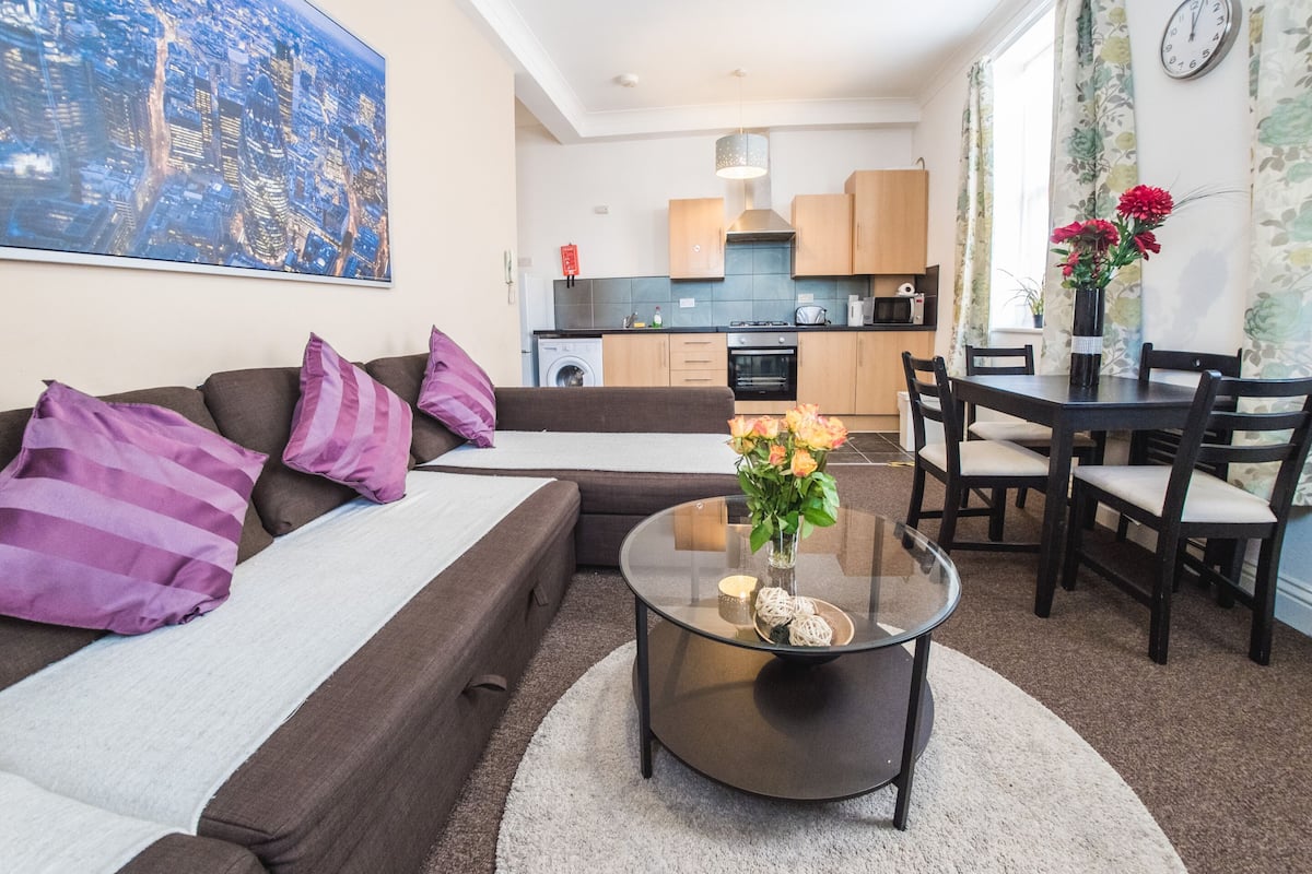 Departamento, baño privado (One Bedroom ASK) | Lounge