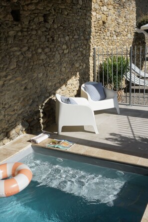 Pool - La Bastide Saint Etienne - Holiday home with swimming pool (Cournanel)